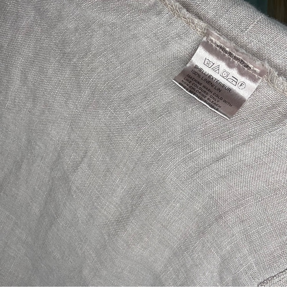 Saks Fifth Ave Linen Top - Picture 4 of 6